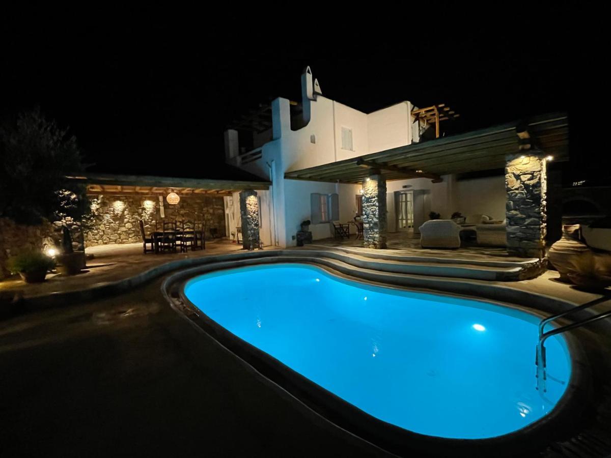 Kalafatis Private Villa Mykonos Exterior photo