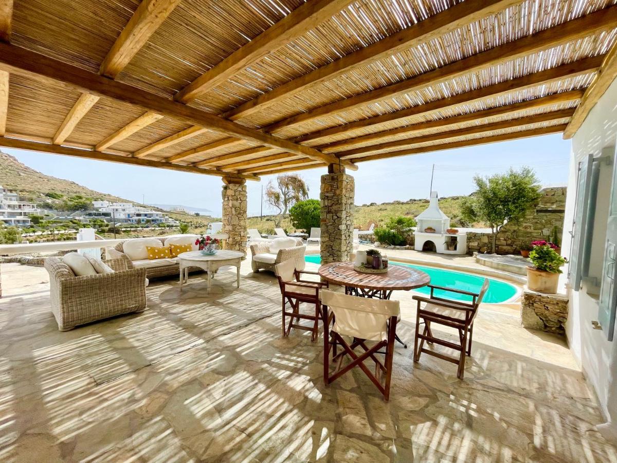 Kalafatis Private Villa Mykonos Exterior photo